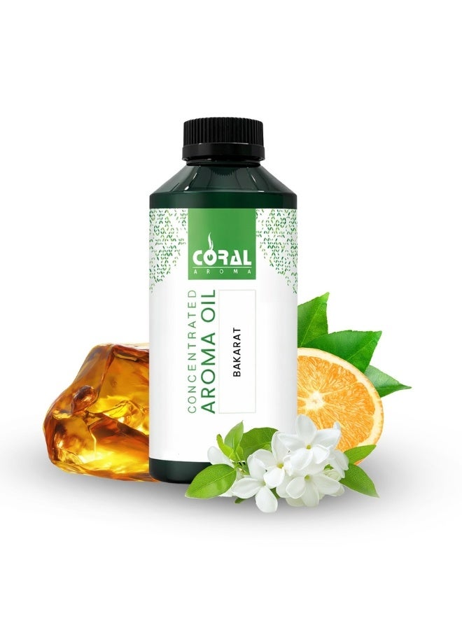 CORAL AROMA Bakarat Aroma Oil for Diffusers 300 ml | Long Lasting Arabic Scent for Home, Offices, Hotels, Spas etc - Image 1