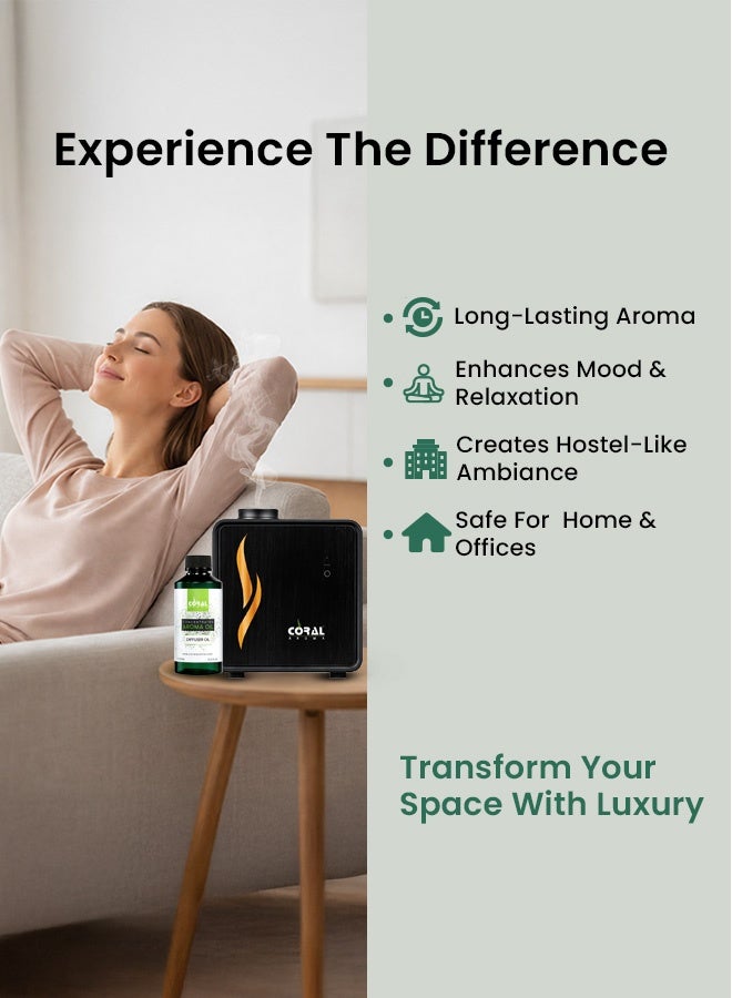 CORAL AROMA Bakarat Aroma Oil for Diffusers 300 ml | Long Lasting Arabic Scent for Home, Offices, Hotels, Spas etc - Image 2
