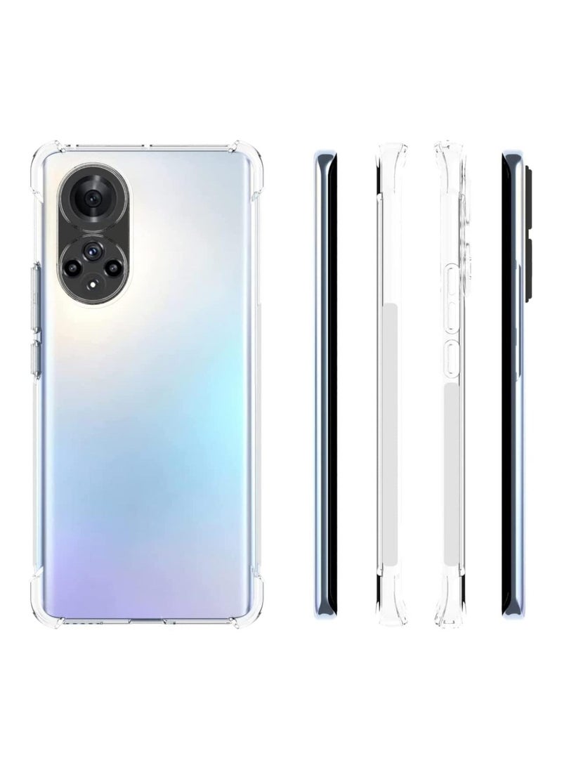 Raxoom Huawei Nova 9 / Honor 50 5G Case Cover Back Air Cushion Soft Silicone Shockproof Anti-Scratch Protective Bumper Shell Corner  - Image 3