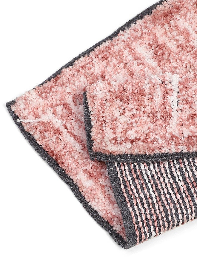 Status Contract Microfiber Soft and Super Absorbent Door Mat/Bath Mat-38X58 CM (Maroon) - Image 4