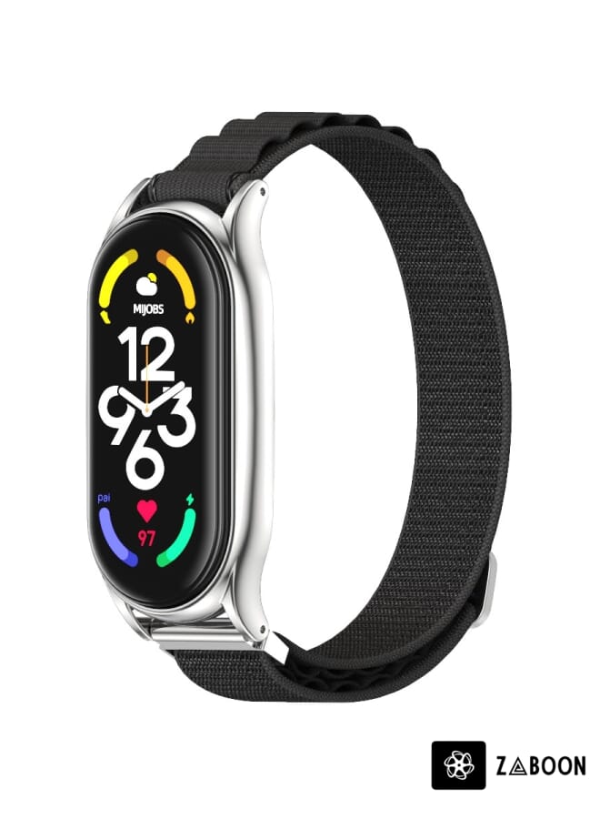 Zaboon Xiaomi Mi Band 7 / 7 NFC MIJOBS PLUS Nylon Breathable Watch Band - Image 1