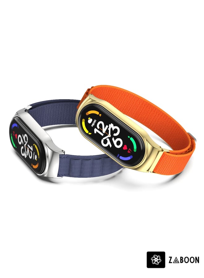 Zaboon Xiaomi Mi Band 7 / 7 NFC MIJOBS PLUS Nylon Breathable Watch Band - Image 5