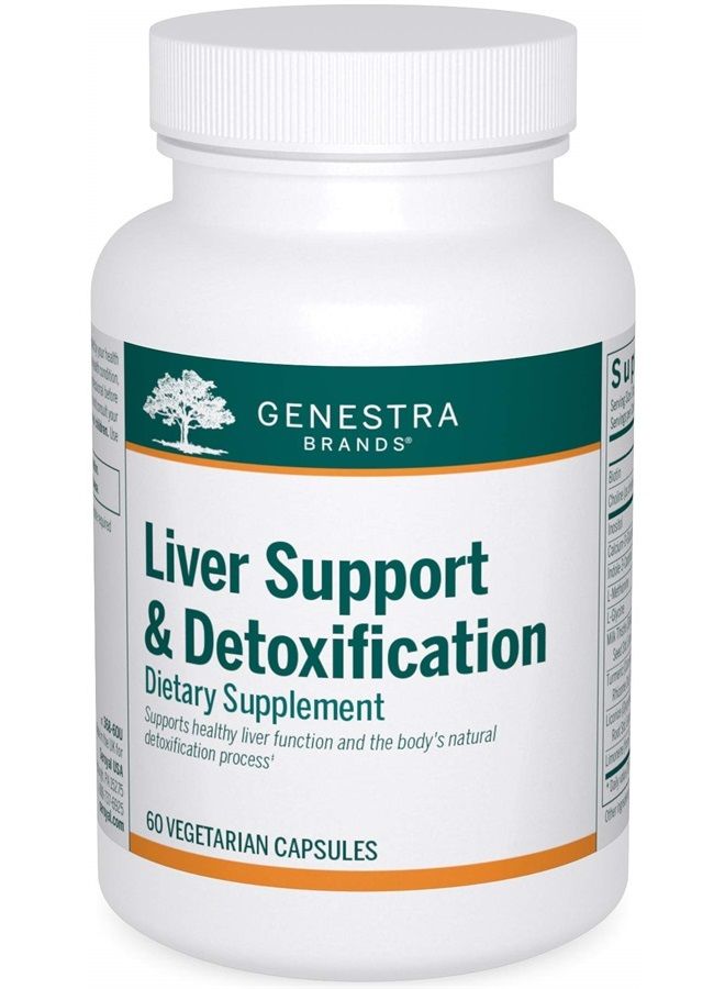 Genestra Brands Liver Support & Detoxification | Supports Healthy Liver Function and Detoxification | 60 Capsules - Image 1