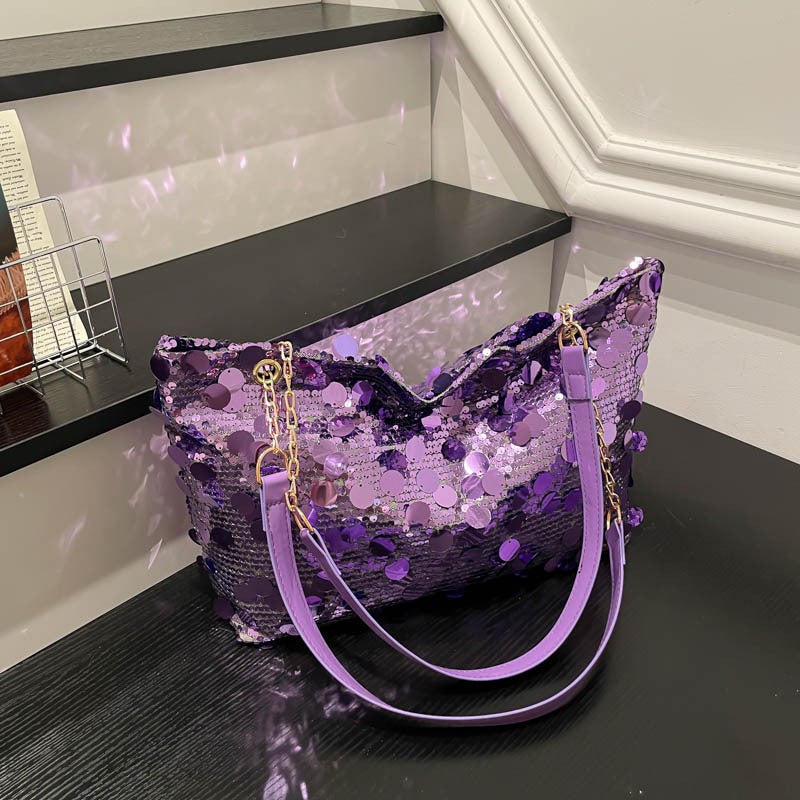 Sparkly Sequin Women's Tote Bag - Image 4