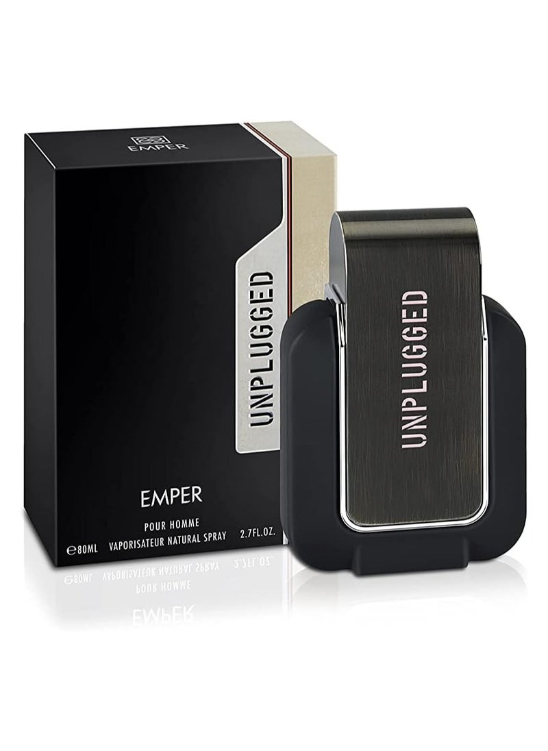 إمبر عطر امبر انبلاجيد للرجال، حجم 80 مل  - Image 1