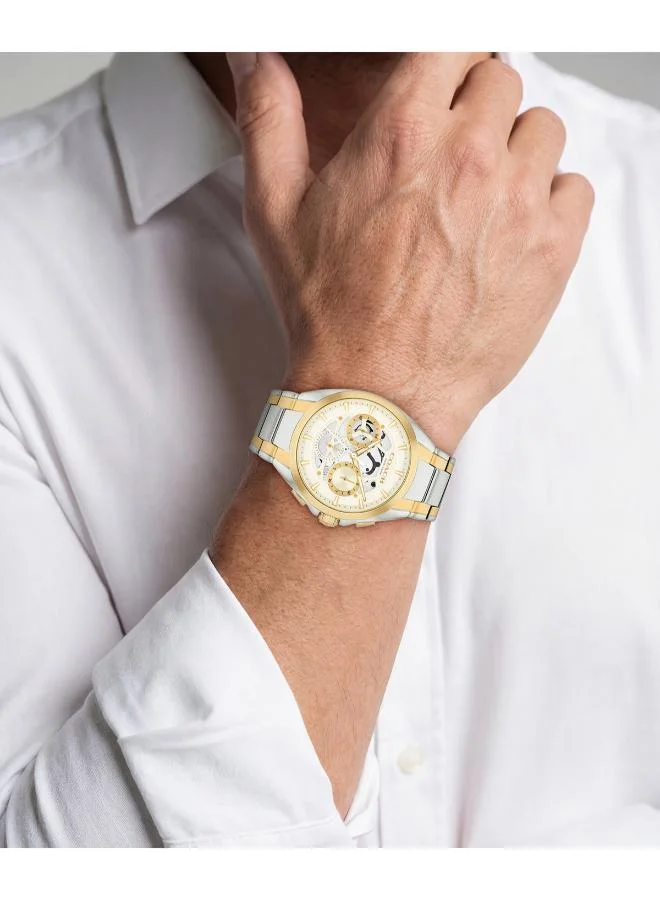 Coach  Ionic Plated Thin Gold Steel Quartz Multifunction Watch for Men | Best Price UAE