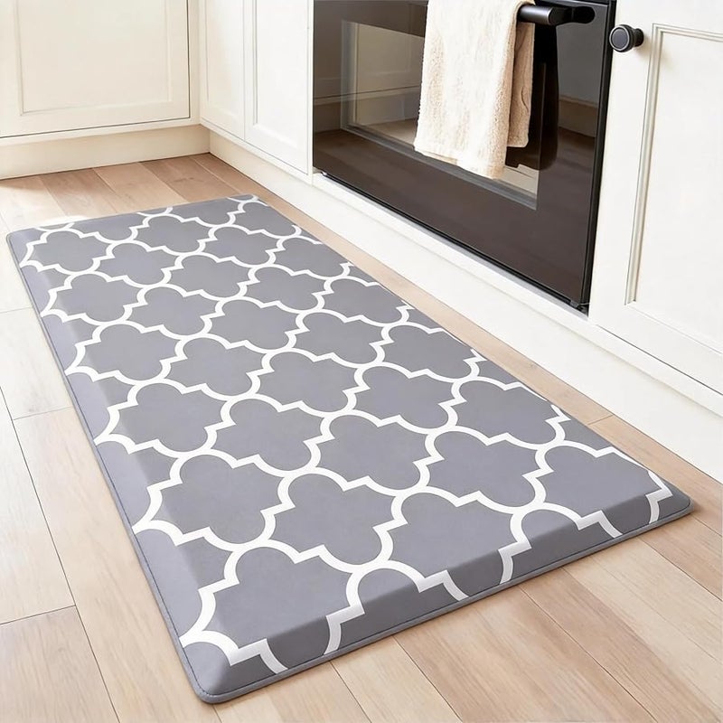 Kitchen Mat and Rugs Cushioned Anti-Fatigue,17.3x 28,Non Slip Waterproof Ergonomic Comfort Mat for Kitchen, Floor Home, Office, Sink, Laundry (C) - Image 1