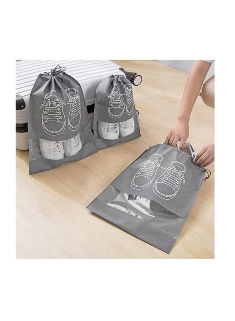 Large Travel Storage Shoe Bag, Portable Shoe Bag Dust-proof Shoe 2pcs - Image 1