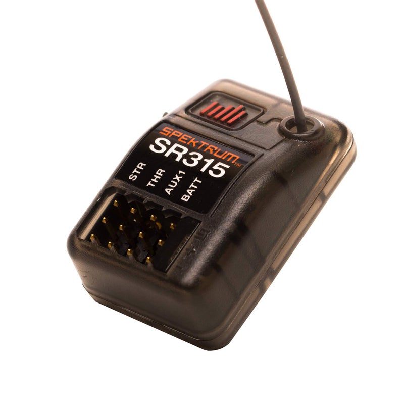 Spektrum SR315 3Channel 24GHz DSMR RC Sport Receiver Surface  Black - Image 2