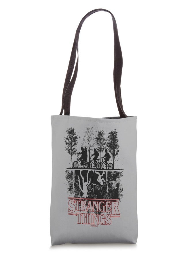 سترانجر ثينكينج حقيبة تسوق بشعار Stranger Things المقلوب - Image 1