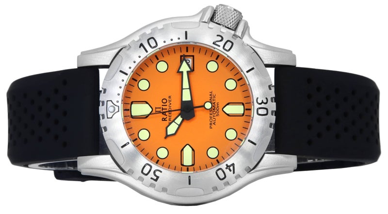 Ratio FreeDiver Professional Automatic Diver's RTF017 500M Men's Watch - Image 5