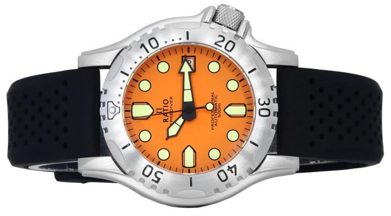Ratio FreeDiver Professional Automatic Diver's RTF017 500M Men's Watch - Image 4