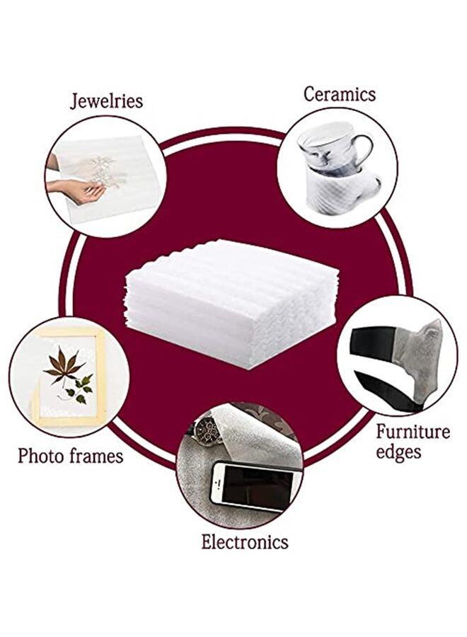 50 PCS 12”x12” Foam Wrap Sheets for Packing Moving Supplies, Cushion Foam Wrap Packing Foam for Dishes, China, Glassware - Image 5