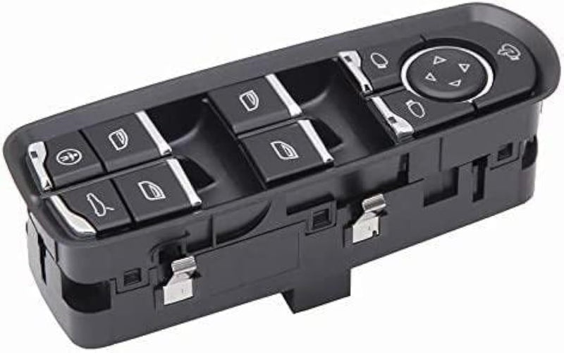 SDYYDS Driver Left Door Window Switch Fits for Porsche Cayenne 2111 Porsche Macan 2215 Porsche Panamera 1614 1211 7PP959858 DWS2234