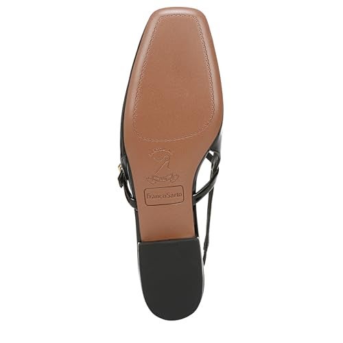 Franco Sarto Womens Destin Ballet Flat Black Patent 7 M - Image 4