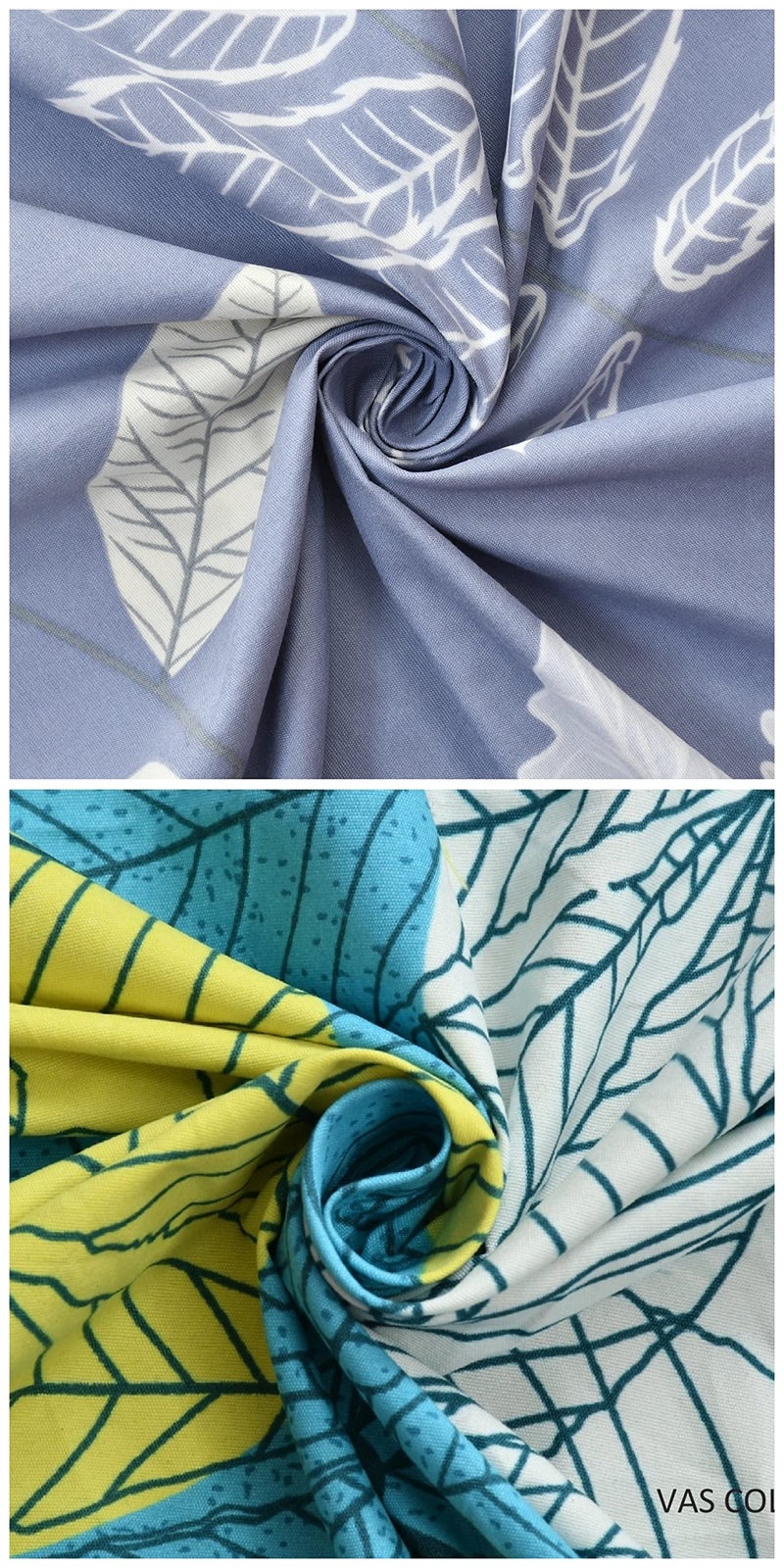 VAS COLLECTIONS Prime Collection Combo Pack of 2 Double Bedsheet with 4 Pillow Covers | 180 TC Soft Brushed Cotton-Blend -Long Lasting & Wrinkle Free for 7.5X7 Ft Set of 6 Peice (Greens) - Image 3