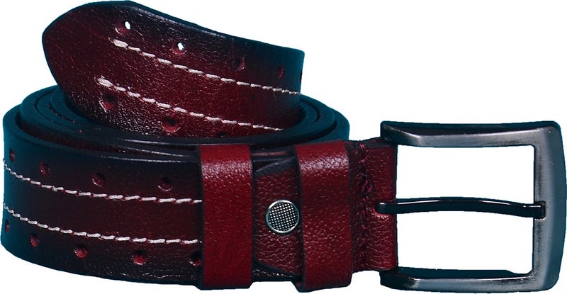 Strong 100% Leather Belt, Men's Jeans Belt KM01  - Image 3