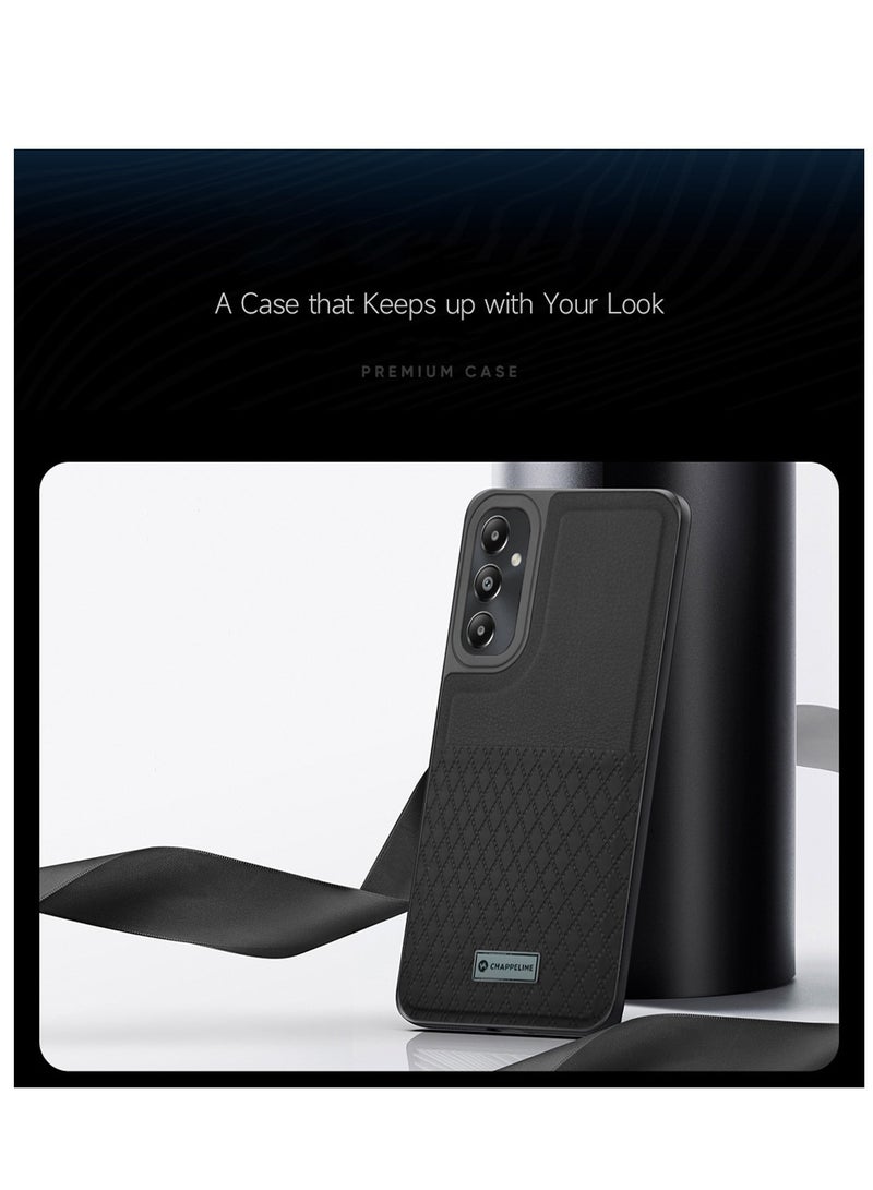 CHAPPELINE Liquid Silicone With Raised Camera Lips Card Holder Case Cover For Samsung Galaxy S24 5G 2024 Black - Image 3