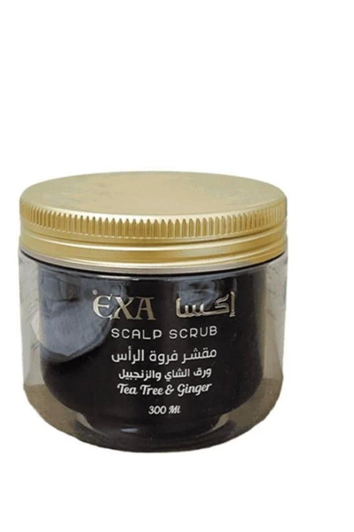 إكسا مقشر فروة الرأس ورق الشاي والزنجبيل ٣٠٠مل