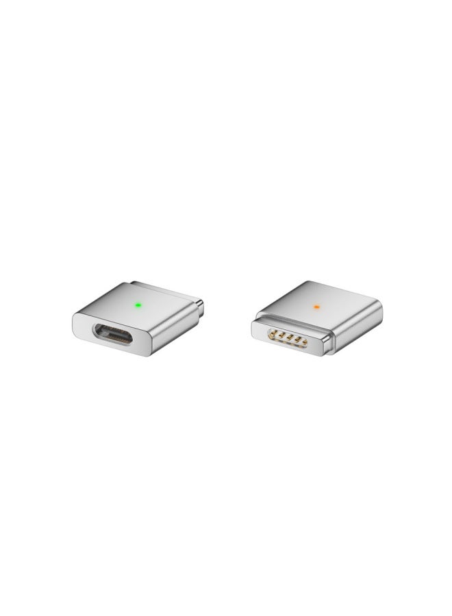 Type-c To Magsafe2 Is Suitable For Apple Notebook Macbook Magnetic Adapter T-head 100w Fast Charging - Image 5