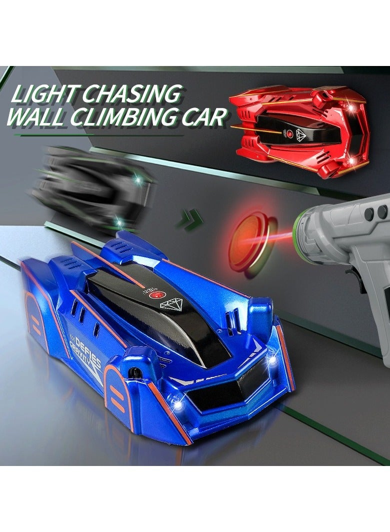 Z Create Design Air Racing Wall Climbing RC Car Toys Children Boys Infrared Ray Tracking Zero Gravity Laser Guided Rechargable Christmas Toys - Image 3