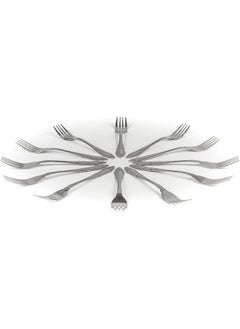 12 Pcs Dinner Forks, Food Grade Quality Stainless Steel Forks, 7.5 Inches, Flatware Table Forks, Salad Forks, For Home, Kitchen Or Restaurant, Metal Silverware, Dishwasher Safe. (12 Pack) - pzsku/ZB00FA651F1D04ECE9EA5Z/45/_/1733731364/0992390b-b5ff-4d2c-ade0-0d9746e20f66