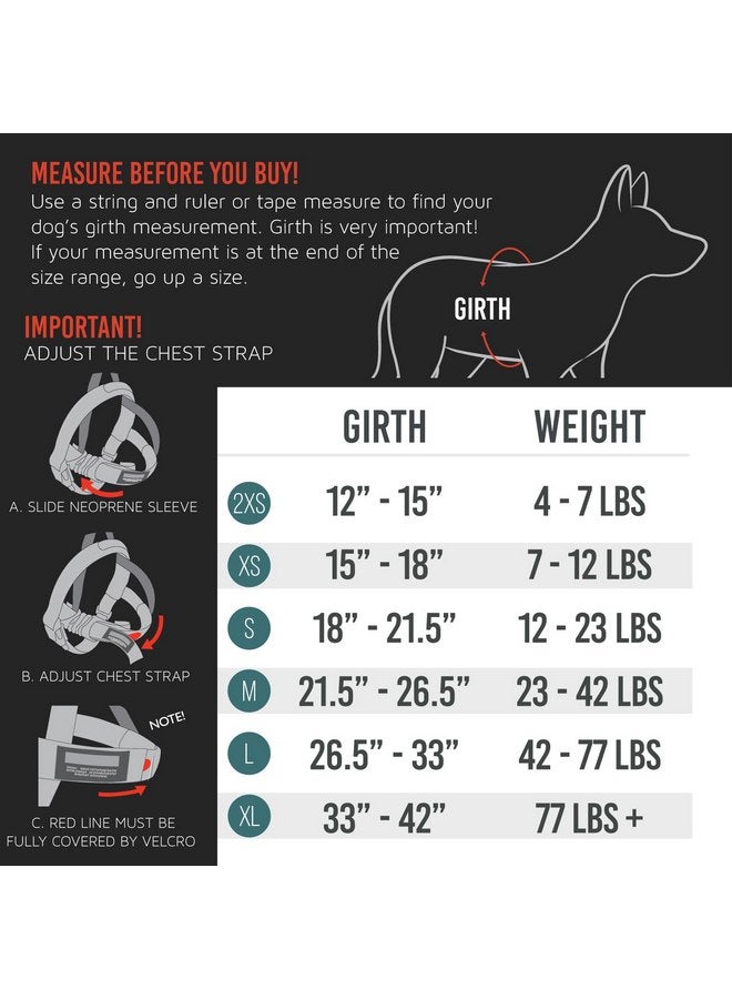 EzyDog Premium Quick Fit Adjustable No-Pull Dog Harness Vest with Reflective Stitching - Perfect for Training, Walking, and Control - Padded for Comfort (Medium, Black) - Image 5