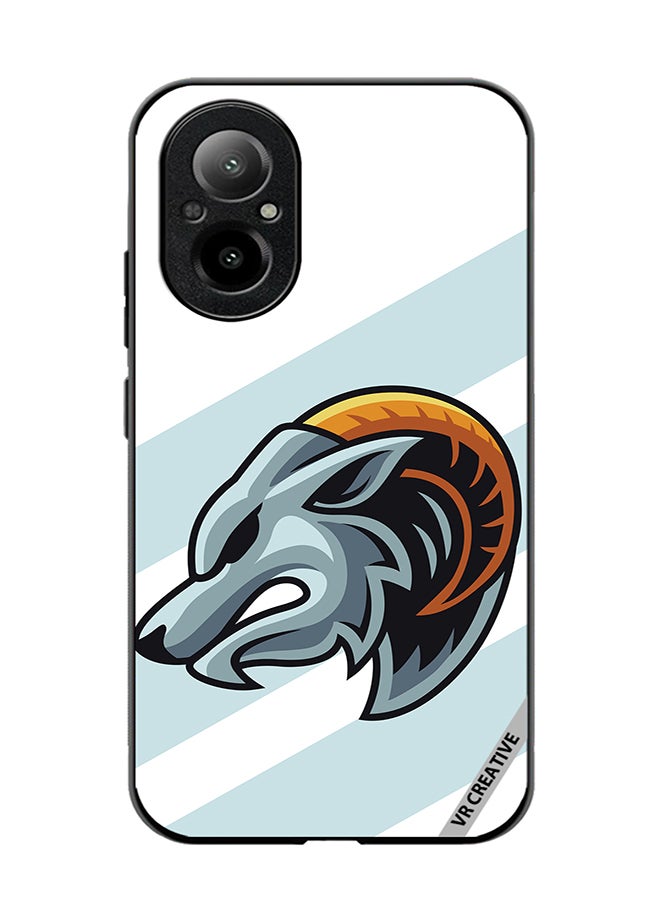 VR CREATIVE Protective Case Cover For Realme C67 4G Wild Goat Design Multicolour - Image 1