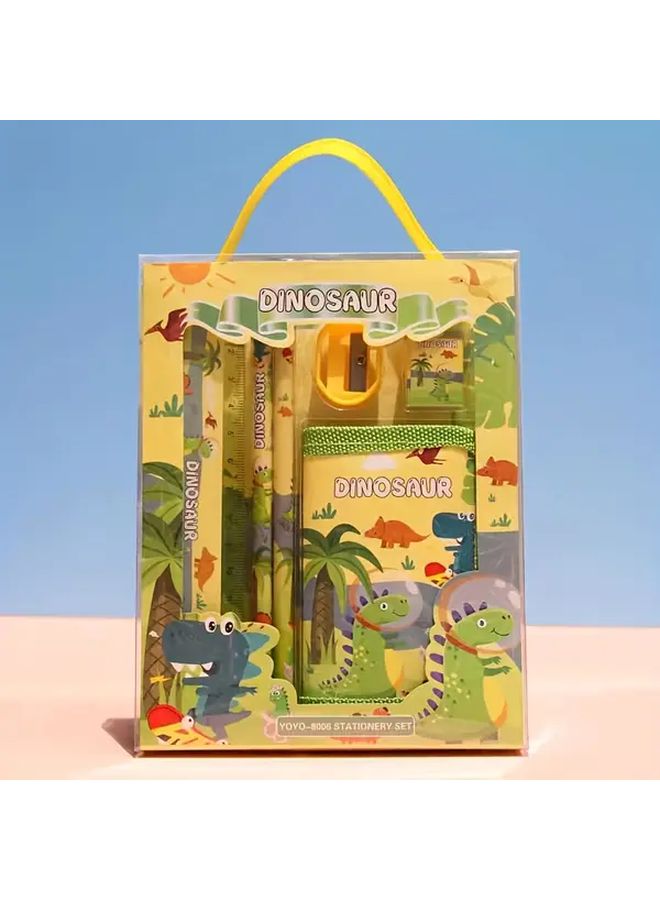 محافظ نقود الديناصورات ومجموعة القرطاسية هدية عيد الميلاد للأطفال - Image 1