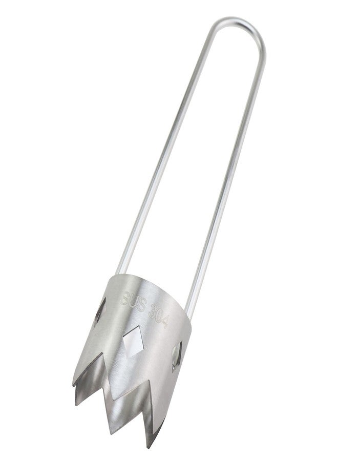 CChiai Multifunctional Silver 304 Stainless Steel Fruit and Vegetable Corer Suitable for Sweet Peppers Apple Pear Tomatoes - Image 1