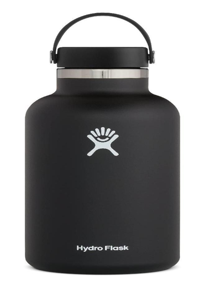 Hydro Flask - Flask Wide Mouth Bottle With Flex Cap Black 64 Oz - Image 1