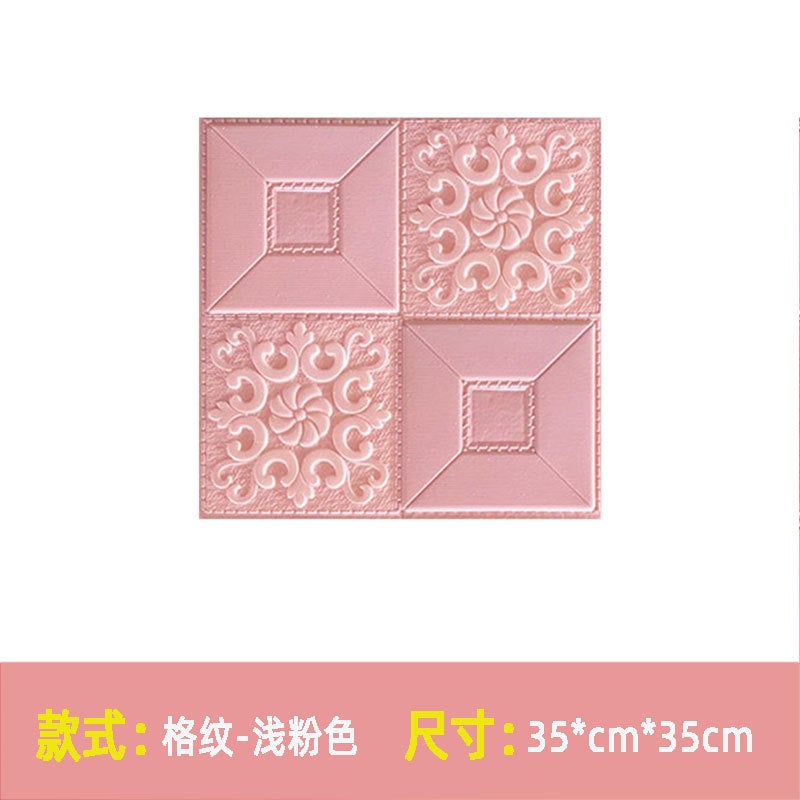 Brick Wall Stickers Simple Xpe Foam Self-Adhesive 30X 30 Small Size 3D Wallpaper Stickers Wall Wallpaper - Image 1
