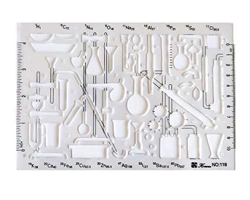 OBUY Organic Chemistry Stencil Drawing Template - Image 1