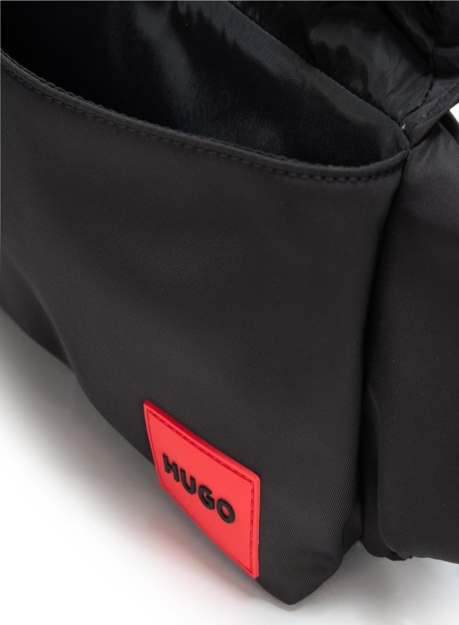 HUGO Ethon Nylon Bumbag, black jade, PCE. - Image 4