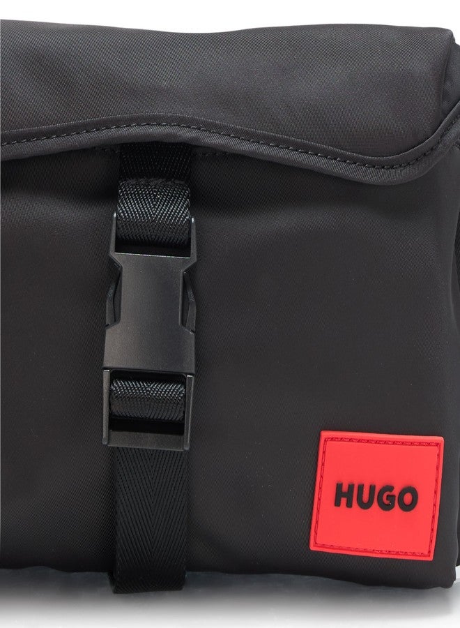 HUGO Ethon Nylon Bumbag, black jade, PCE. - Image 3