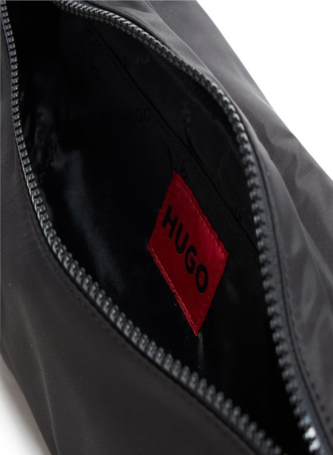 HUGO Ethon Nylon Bumbag, black jade, PCE. - Image 5