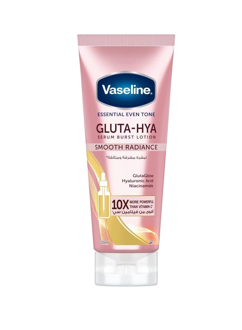 Vaseline Gluta-Hya Serum Burst Lotion (Smooth Radiance / Flawless Glow) Pack of 2 - Image 3