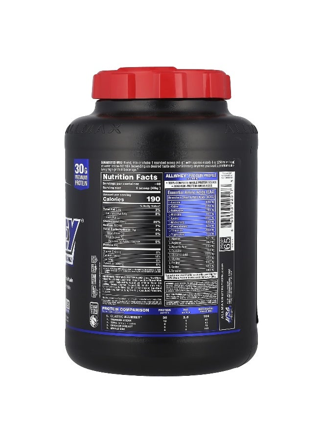 Allmax - ALLMAX, Classic AllWhey®, 100% Whey Protein Source, Vanilla, 5 lbs (2.27 kg) - Image 1