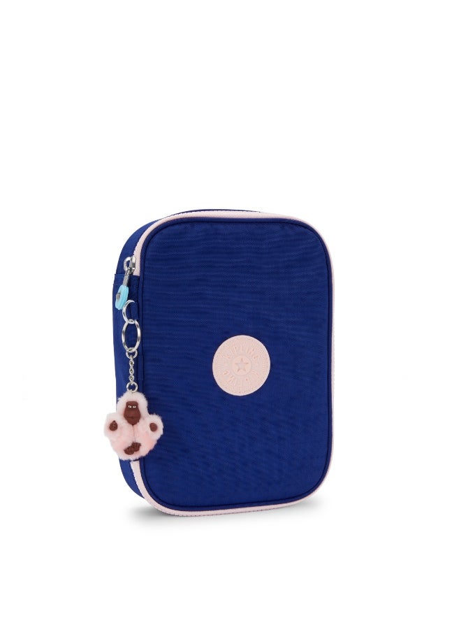 kipling 100 Pens Large Kids School Pen Case Solar Navy Blue  - Image 4