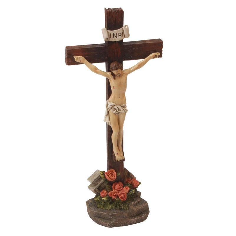 Juliana Figurine Jesus On Cross 60534