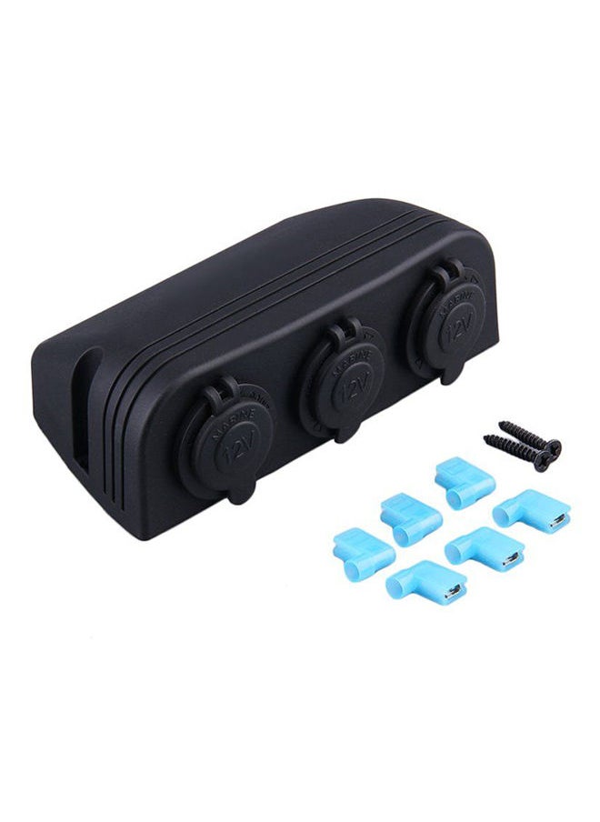 NIBEMINENT 3-In-1 Car Cigarette Lighter With Charger Adapter 