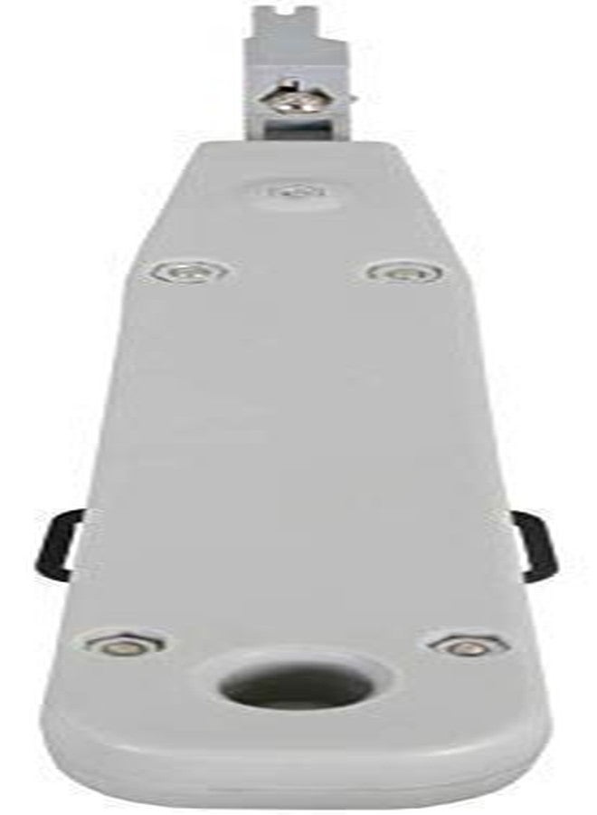 FEDUS Punch Down Krone Type Telephone Professional Cat5/cat5e Insertion LSA Mounting IDC Socket Tool (Grey) Pack of 1 - Image 1
