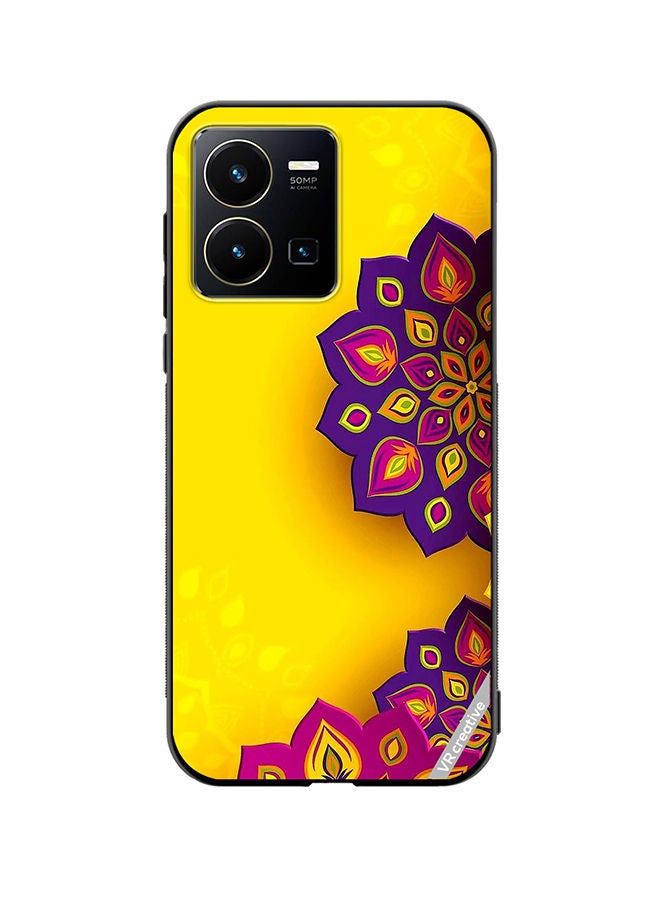 Protective Case Cover For Vivo Y35 Flower Design Multicolour