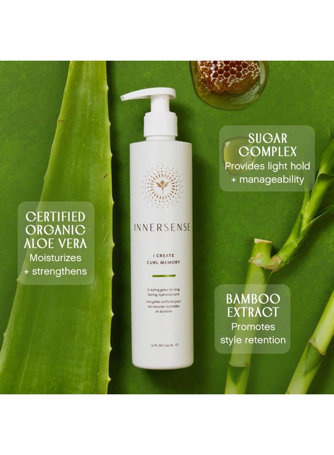 innersense Organic Beauty - I Create Curl Memory Gel | Non-Toxic, Cruelty-Free Haircare (10 oz | 295 ml) - Image 4