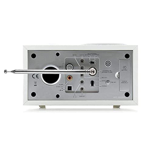 AEDIKO FM Telescopic Antenna 75 Ohm Indoor FM Radio Antenna F Type Male Plug Connector with 5pcs Converter for TV AM FM Radio Stereo Receiver - Image 5