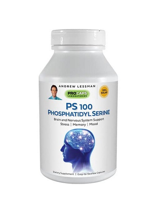 Ps 100 Phosphatidyl Serine 60 Capsules Supports Mental Clarity Positive Mood Memory Cognitive Function. Essential For Neurotransmitter Production And Release. No Additives - pzsku/ZB010ABD3DC8214E710D1Z/45/_/1695145542/9541371c-b68b-47b7-9290-ae2c8a5d9c6c