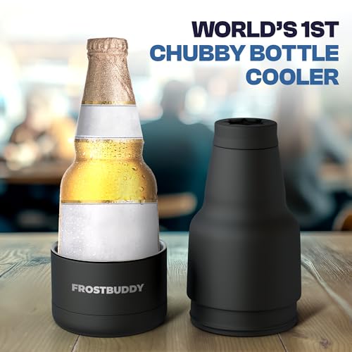 Frost Buddy Chubby Buddy - Mexican Beer Bottle Cooler - Stainless Steel Double Wall Vacuum Insulated compatible with Modelo Beers (Mexico) - Image 2