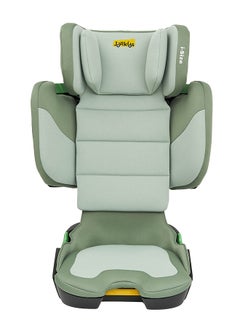 Jovikids Cabin Size Portable Rober i-Size Car Seat With ISOFIX, 100 - 150 CM (Approx. 3 to 12 Years), Adjustbale Height And Width, ECE R129, Green  - Image 2