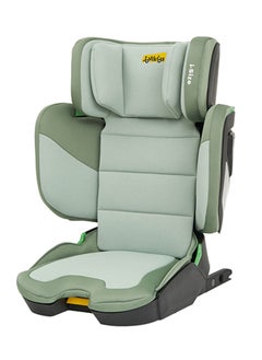 Jovikids Cabin Size Portable Rober i-Size Car Seat With ISOFIX, 100 - 150 CM (Approx. 3 to 12 Years), Adjustbale Height And Width, ECE R129, Green  - Image 1