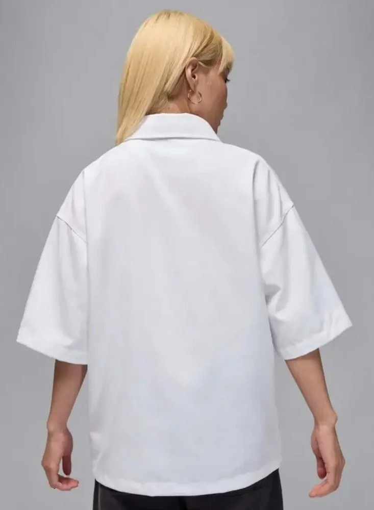 جوردن دبليو جي فلت إس إس بلوزة منسوجة